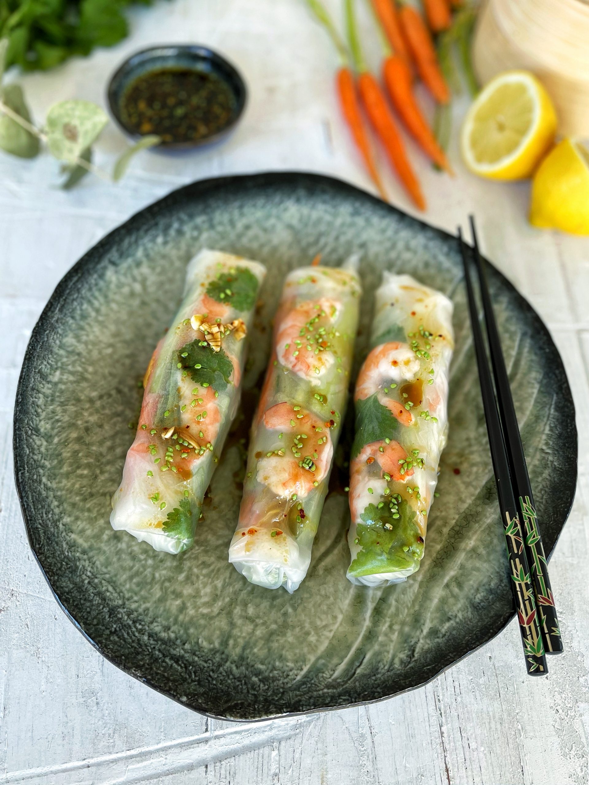 Receta de ROLLITOS VIETNAMITAS FRÍOS - Recetas OrientalMarket