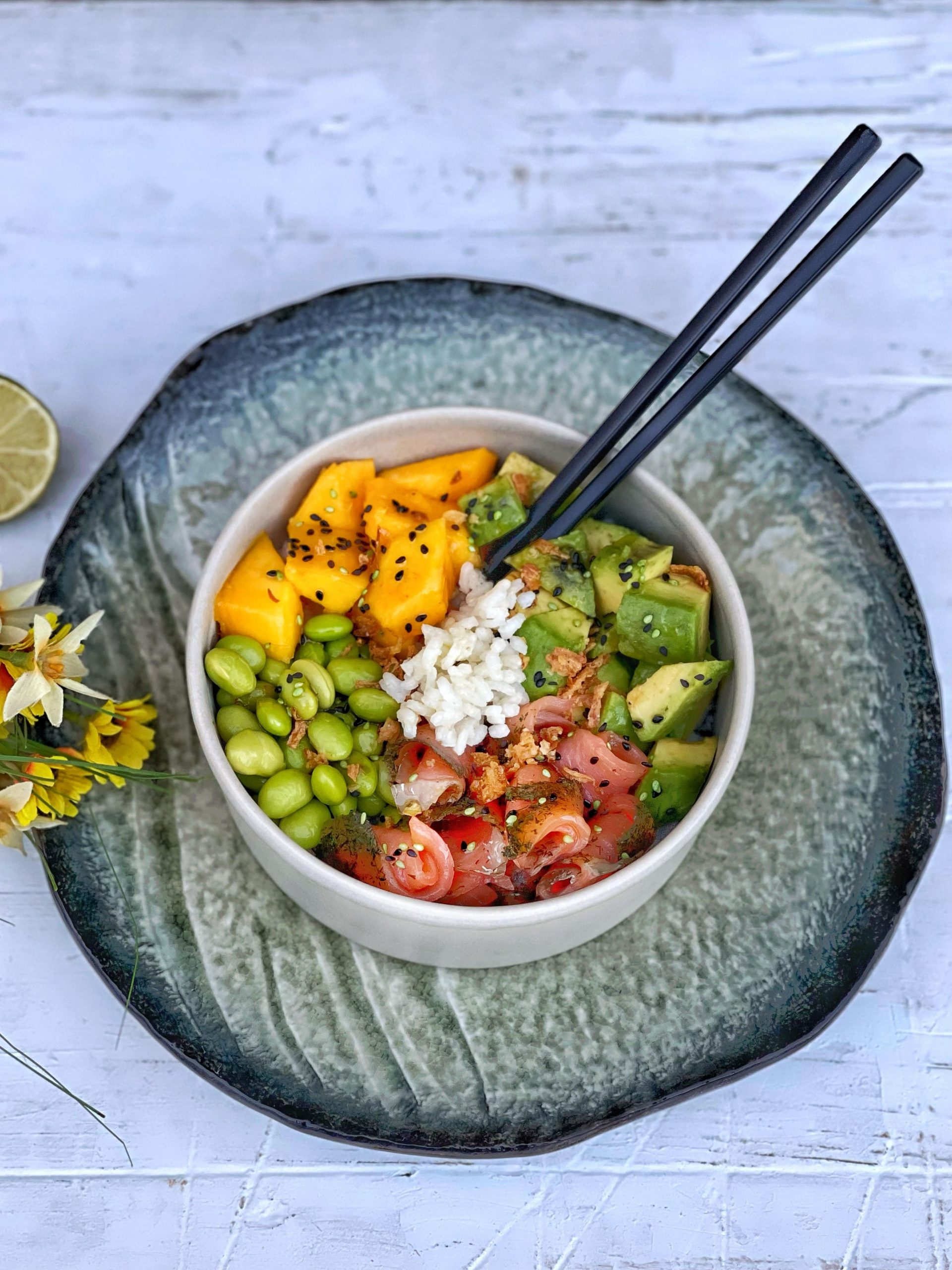 Receta de POKE BOWL DE SPICY SALMON - Recetas OrientalMarket