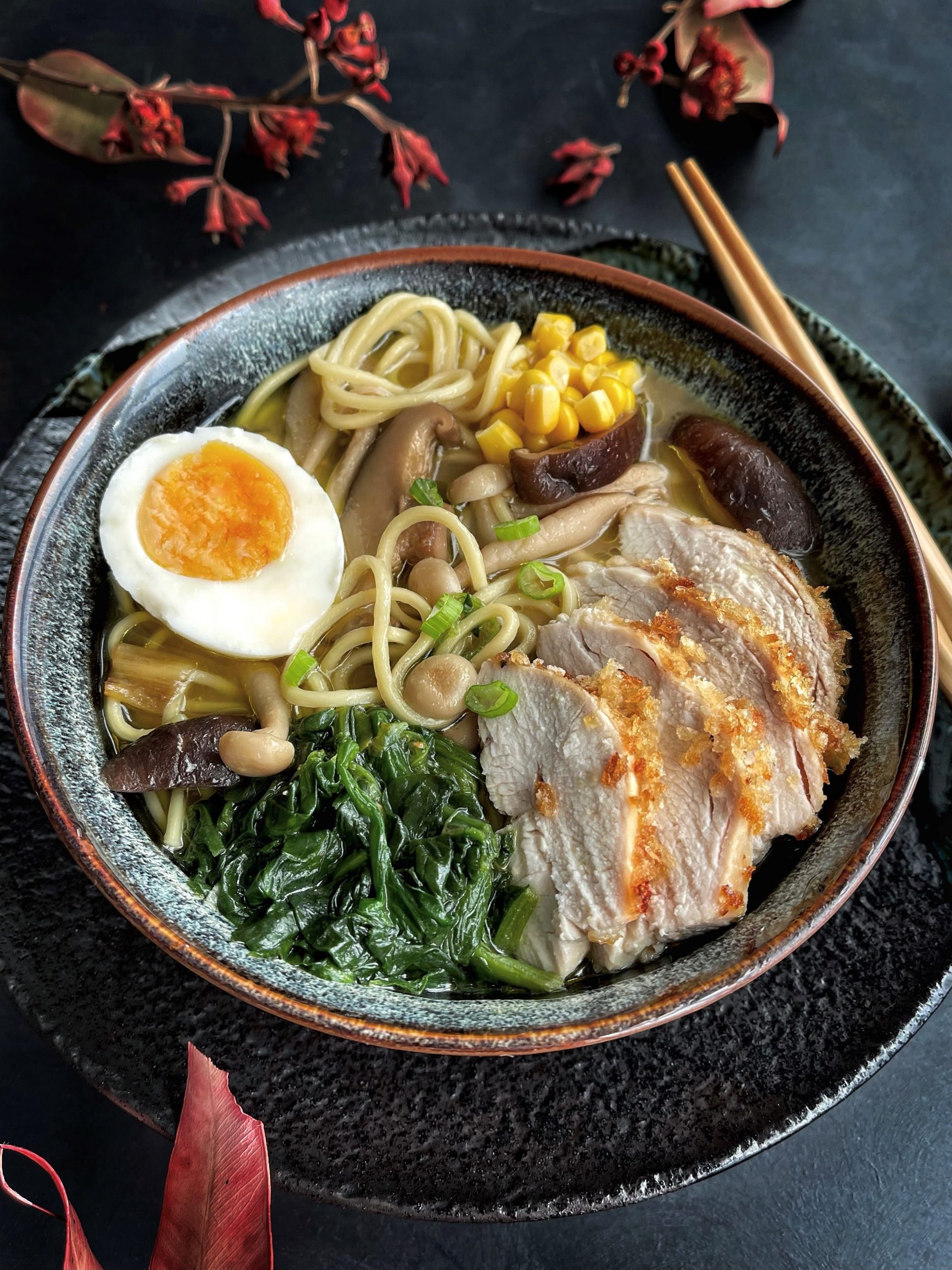 Receta de RAMEN DE MISO Y CRUJIENTE DE POLLO - Recetas OrientalMarket