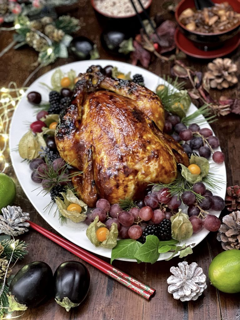 POLLO LAQUEADO DE NAVIDAD