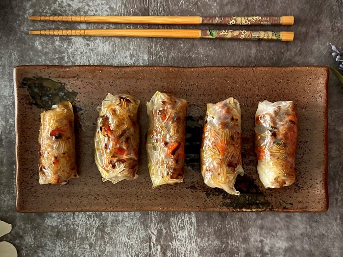 ROLLOS VIETNAMITAS AL HORNO