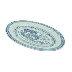 Plato Oval 9" - Grano de arroz