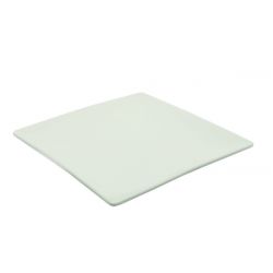 Plato Cuadrado 25cm - Blanco