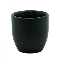 Copa de sake 5cm.  Modelo:"Negro mate"