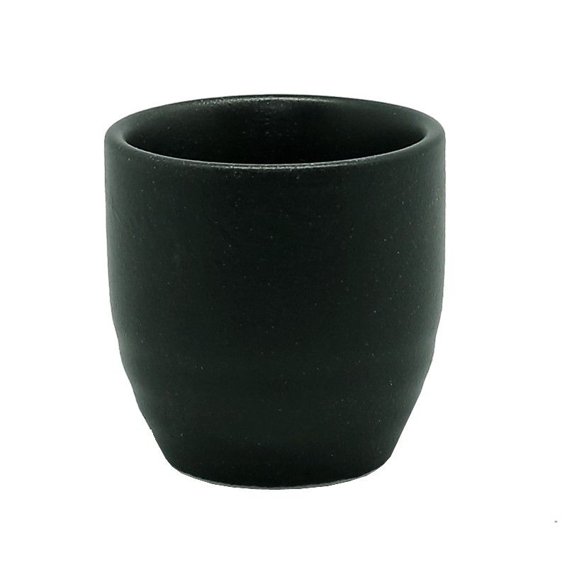 Copa de sake 5cm. Modelo:"Negro mate" Copa de sake 5cm. Modelo:"Negro mate"