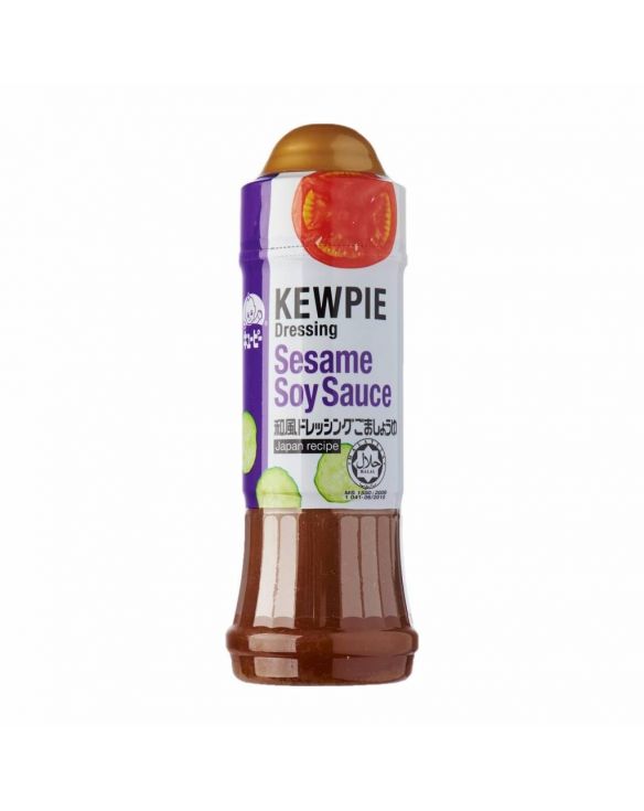 Aderezo de salsa de soja y sésamo (KEWPIE) 210ml