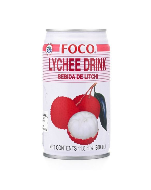 Bebida de lychee (FOCO). 350 ml