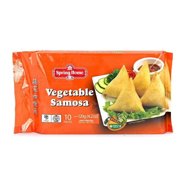 Samosa vegetal (SPRING HOME). 120 g