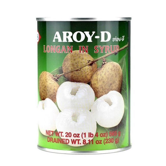 Longan en almíbar (AROY- D). 565 g