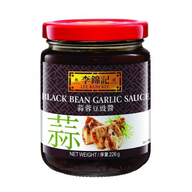 Salsa de Alubias Negras y ajo (LKK) 368g