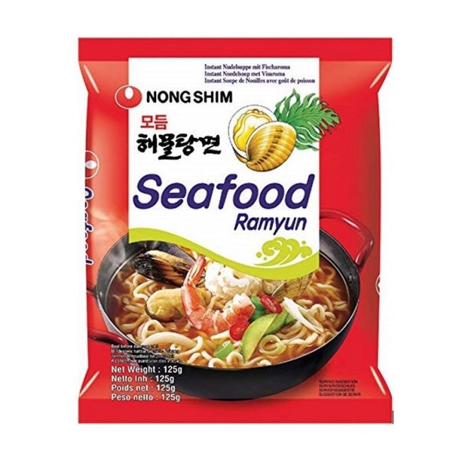 Tallarines (NONG SHIM) seafood ramyun 125g