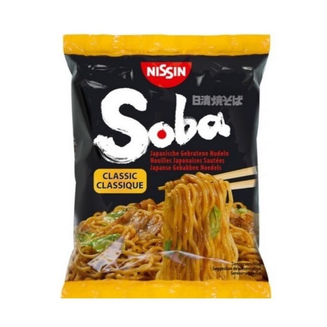 Yakisoba instantáneo classic (NISSIN). 108 g