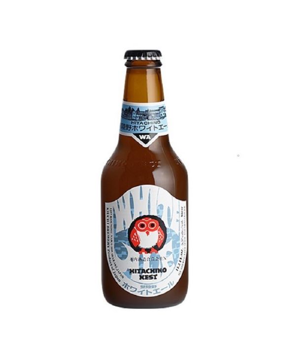Cerveza Japonesa white ale (HITACHINO) 330ml. Alc.5.5%.