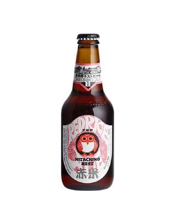 Cerveza Japonesa Red rice (HITACHINO) 330ml. Alc.7%.