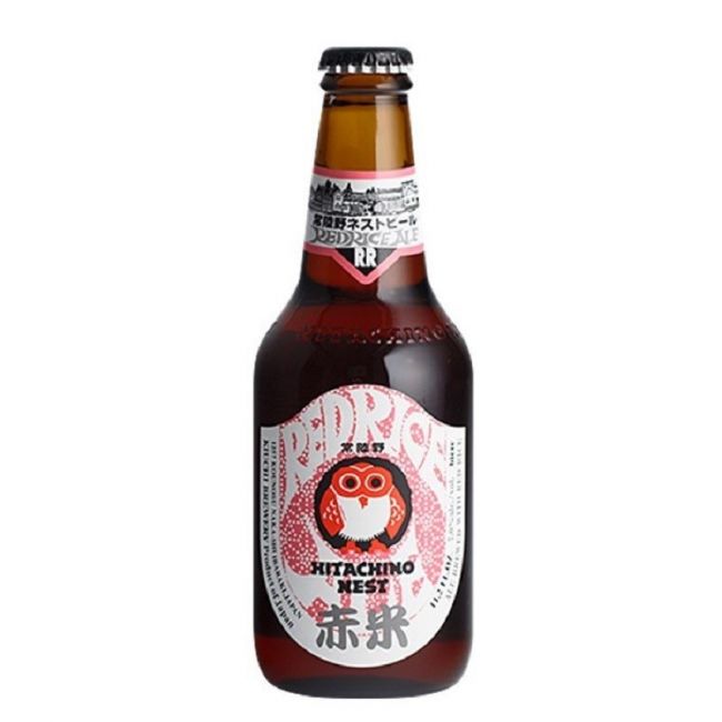 Cerveza Japonesa Red rice (HITACHINO) 330ml. Alc.7%.