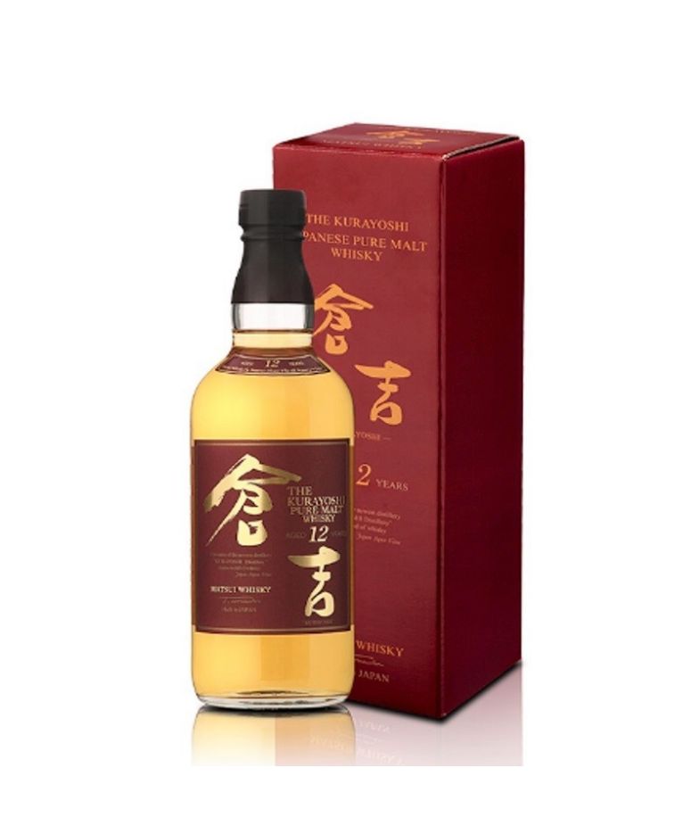 Whisky japonés pure malt (KURAYOSHI) 12 año (Alc.43%) 70cl