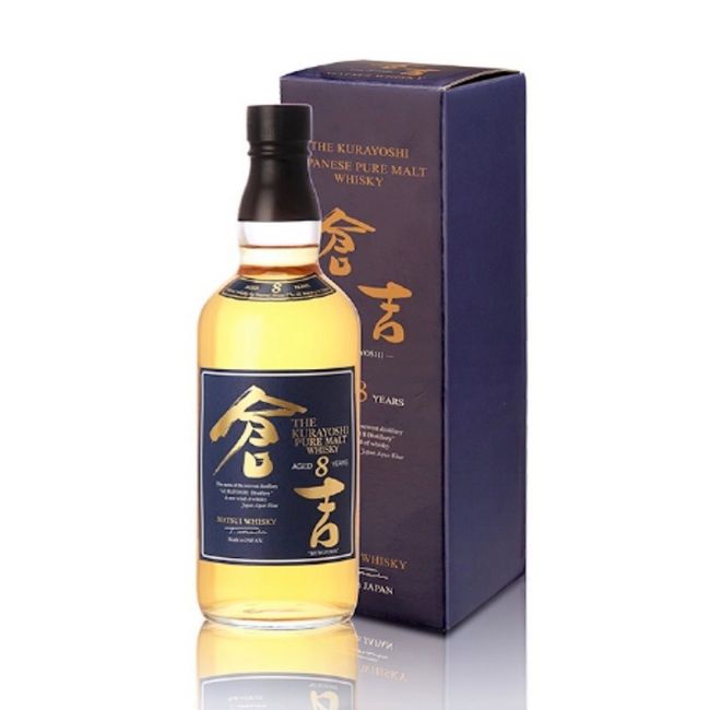 Whisky japonés pure malt (KURAYOSHI) 8 año (Alc.43%) 70cl