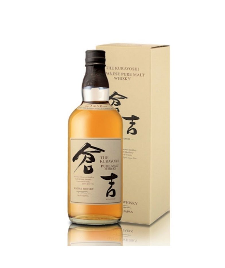 Whisky japonés pure malt (KURAYOSHI) (Alc.43%) 70cl