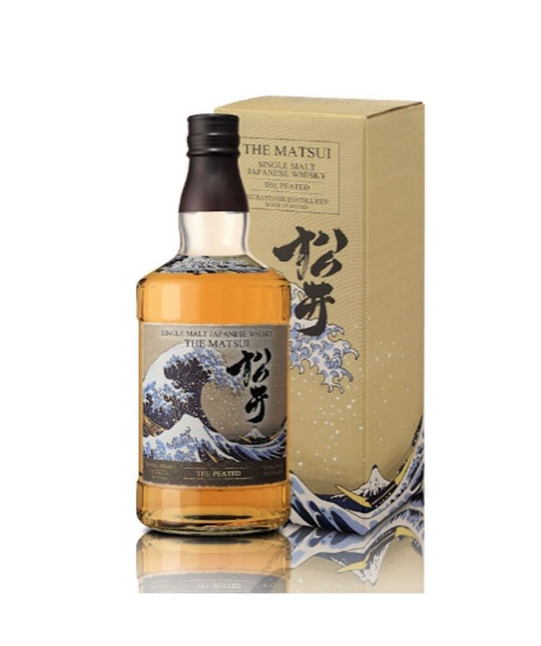 Whisky japonés single malt " PEATED" (MATSUI) (Alc.48%) 70cl