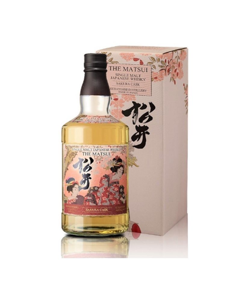 Whisky japonés single malt " SAKURA CASK" (MATSUI) (Alc.48%) 70cl