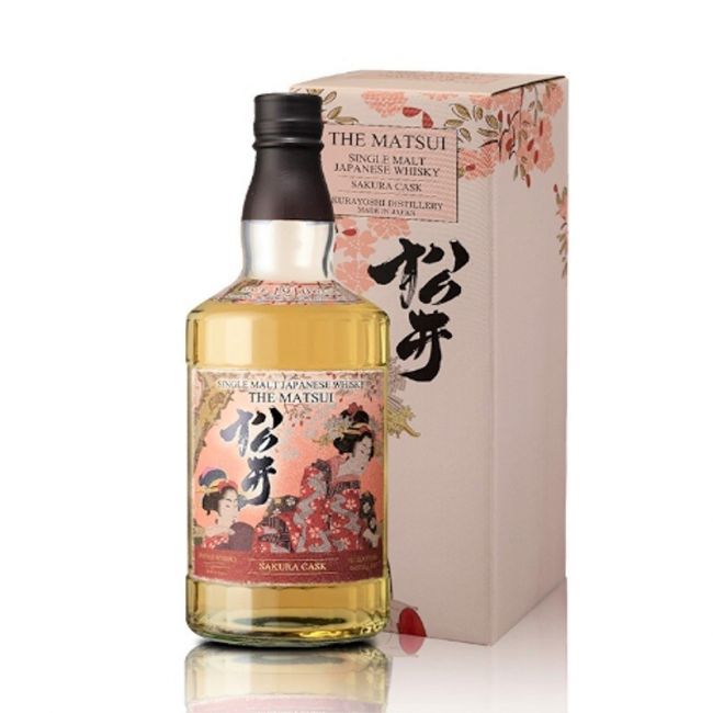 Whisky japonés single malt " SAKURA CASK" (MATSUI) (Alc.48%) 70cl