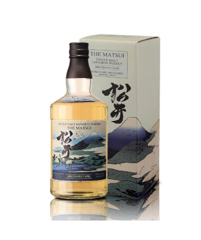 Whisky japonés single malt " MIZUNARA CASK" (MATSUI) (Alc.48%) 70cl