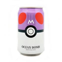 Bebida con gas sabor original (OCEAN BOMB). 320 ml