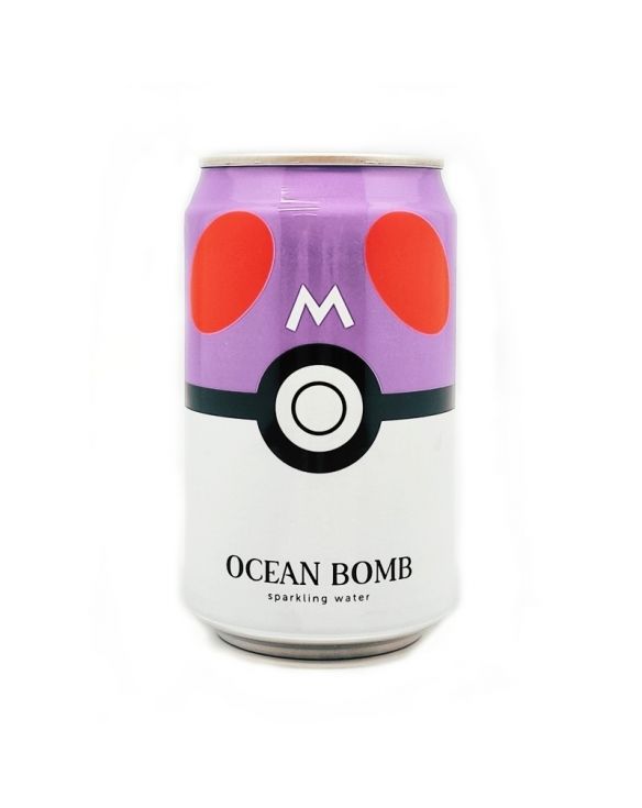 Bebida con gas sabor original (OCEAN BOMB). 320 ml