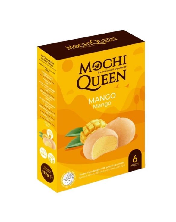 Mochi DELUX mango (MOCHI QUEEN) (6un) 35g
