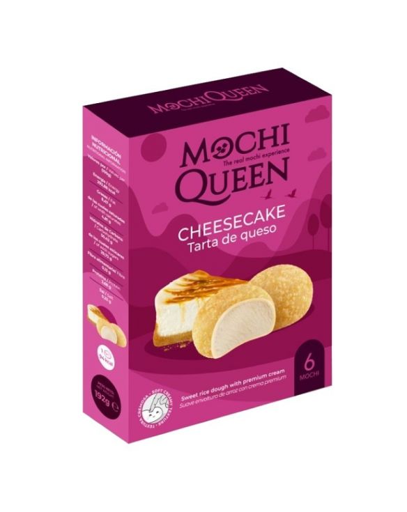 Mochi delux tarta de queso 6pcs (MOCHI QUEEN) 192g