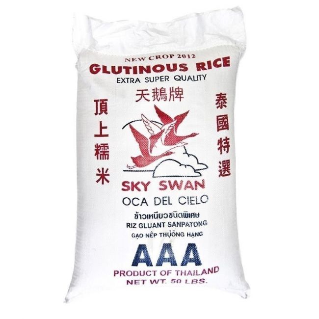 Arroz glutinoso (SKY SWAN). 22,7 kg