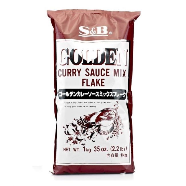 Curry japonés en copos (S&B) 1kg