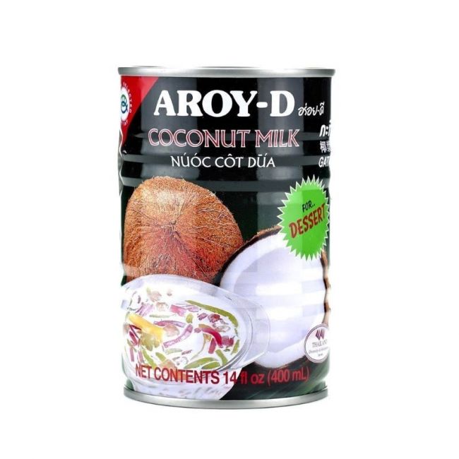 Leche de coco dulce (AROY-D) 400ml