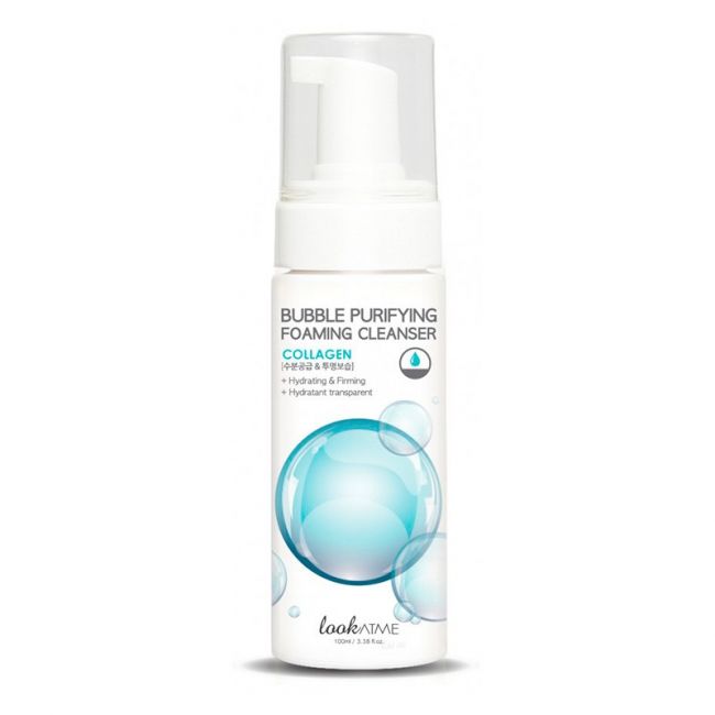 Limpiador facial bubble purifying collagen