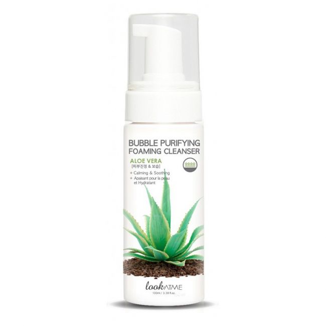 Limpiador facial bubble purifying aloe vera