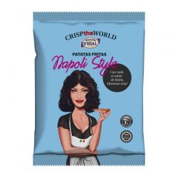 Patatas fritas NAPOLY STYLE (CRISP THE WORLD) 35g