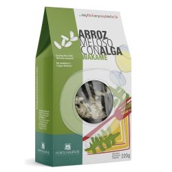 Arroz meloso con alga wakame (PORTO-MUIÑOS) 220g