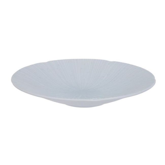 Plato Redondo 24,5cm Porcelana "Sky White"