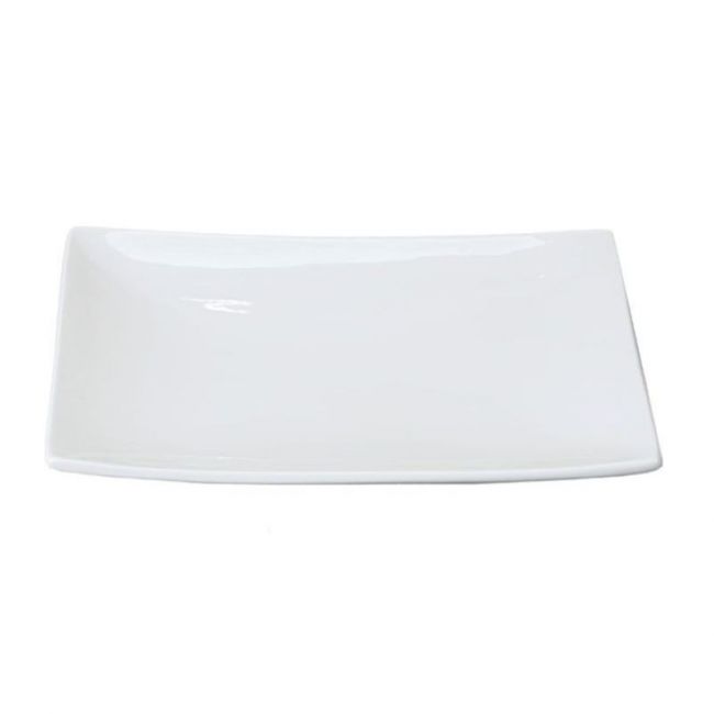 Plato Rectangular 29,5x20,5cm Porcelana "Blanco"