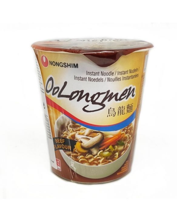 Noodles instantáneos oolongmen ternera (NONGSHIM) 75g