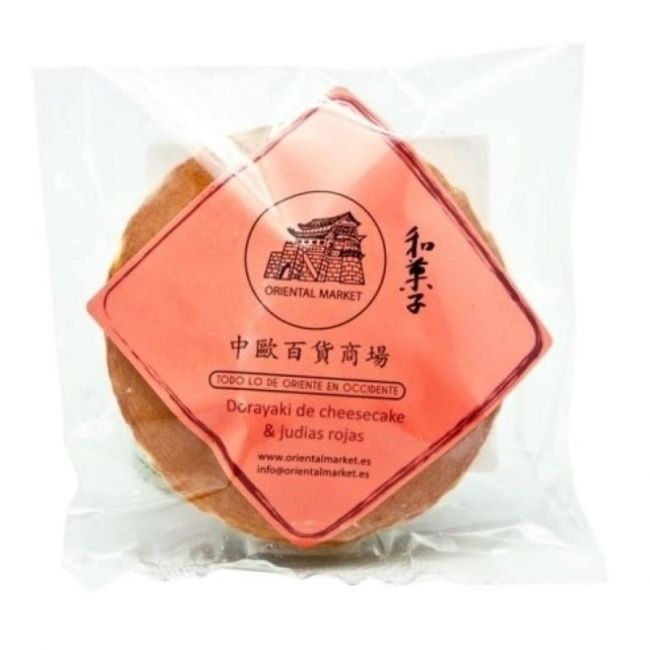 Dorayaki de cheesecake y judia roja (ORIENTAL MARKET) 75g