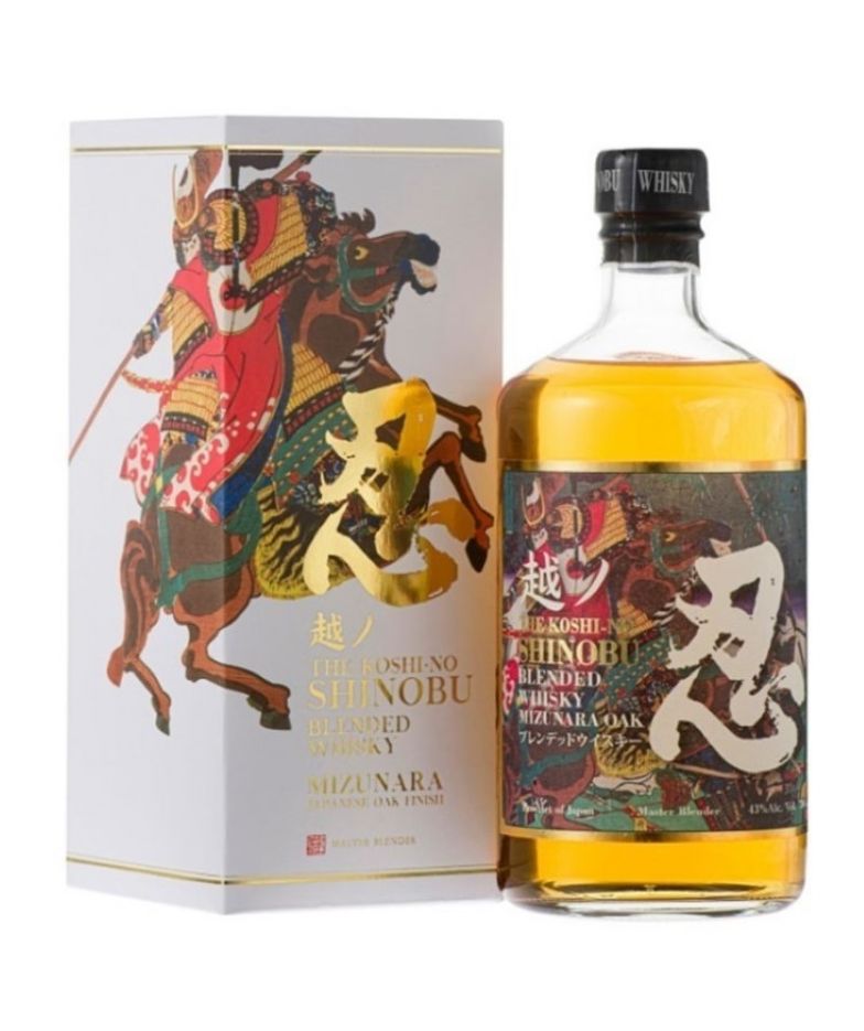 Whisky blended mizunara oak (SHINOBU) (Alc.43%) 70cl
