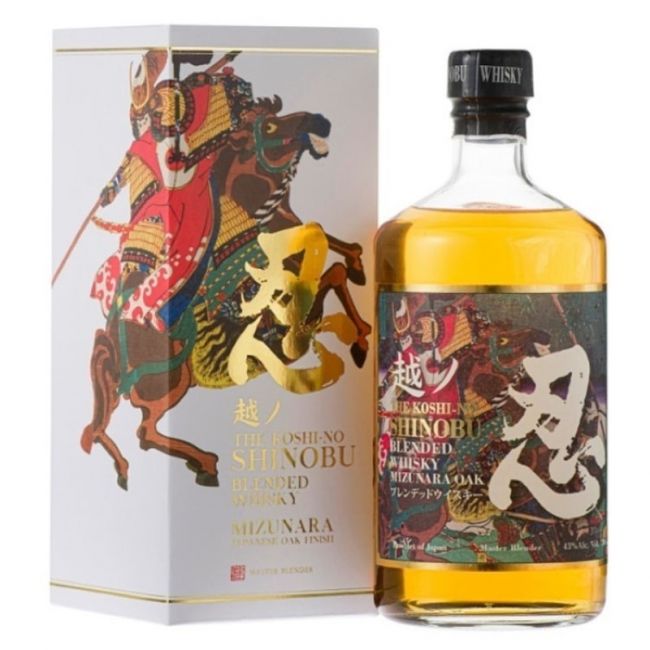 Whisky blended mizunara oak (SHINOBU) (Alc.43%) 70cl