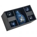 SET SAKE PORCELANA "soshun azul" 5 piezas