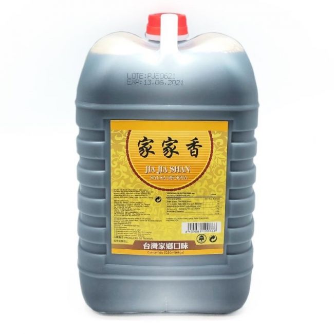 Salsa Soja (JIA JIA SHAN) 6kg. 5230ml