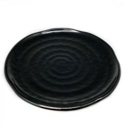 Plato Redondo 21,5cm Melamina "Negro"