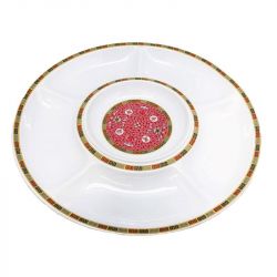 Plato Giratorio Melamina "Chino Rojo"