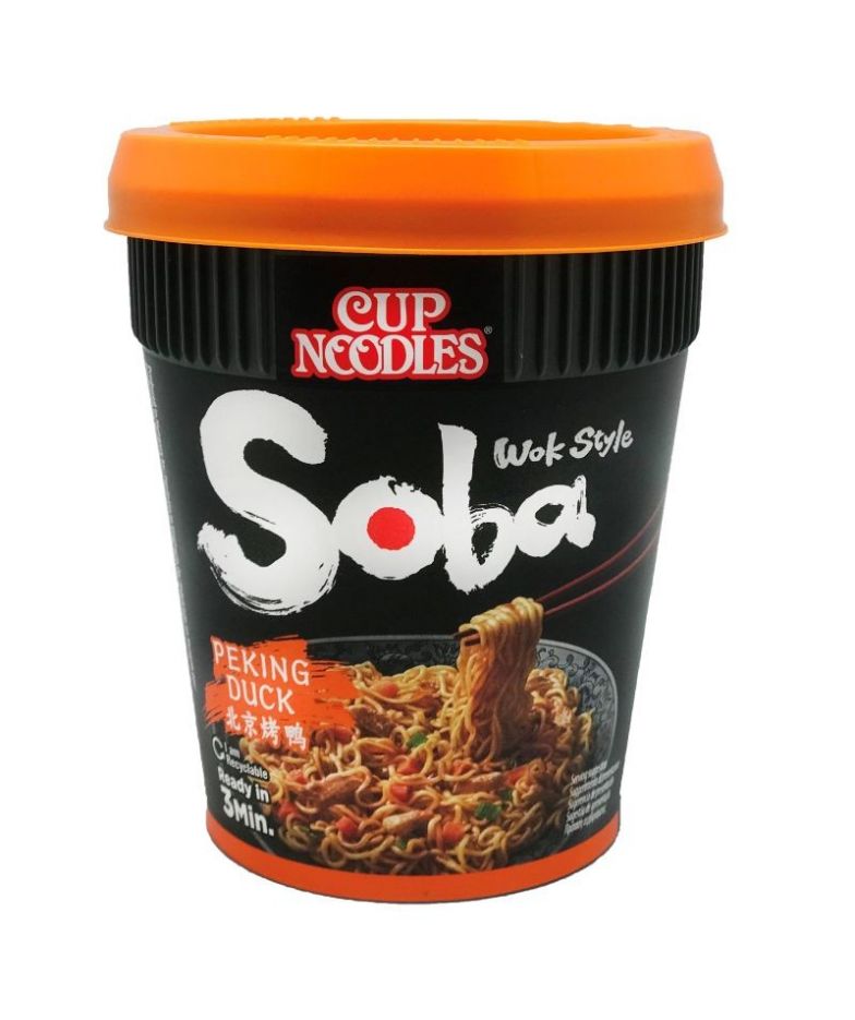 Cup Noodles Soba Pato Asado (NISSIN) 87g