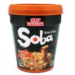 Tallarines Cup Soba Sukiyaki Beef (NISSIN) 89g