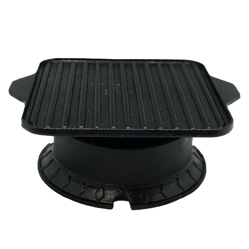 Plancha de Hierro Cuadrada 16cm Plancha de Hierro Cuadrada 16cm